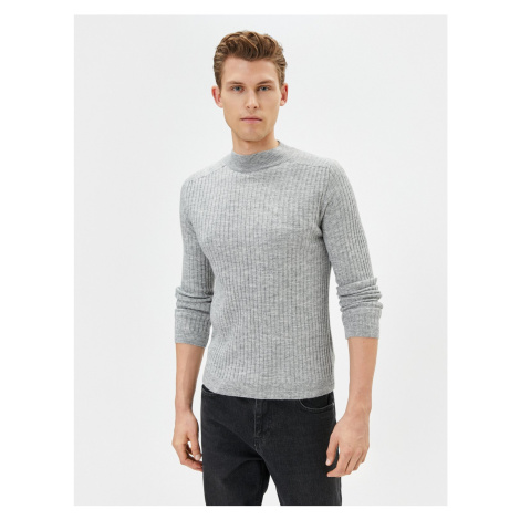 Koton Half Turtleneck Sweater Slim Fit Knitwear Long Sleeve