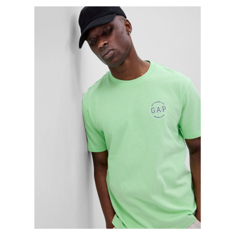 GAP Majica neon with logo - Men
