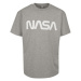 NASA Tričko Heavy Oversized Heather Grey