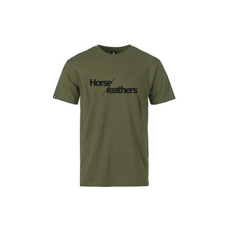 HORSEFEATHERS Tričko Slash - loden green GREEN