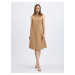 Orsay Light brown women's wrap dress - Women's