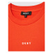 DKNY Úpletové šaty D32820 S Oranžová Regular Fit