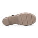 Rieker Sandále 67500-60 Béžová
