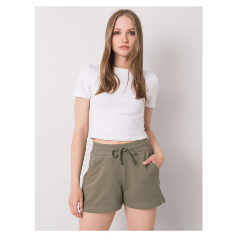 Cotton khaki shorts Anastasia FOR FITNESS