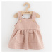 Dojčenská mušelínová suknička New Baby Comfort clothes ružová, veľ:86 , 20C53449