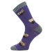 VOXX Sovie ponožky fialové 1 pár 120182