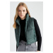 DEFACTO Slim Fit Stand Collar Crop Puffer Vest