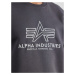 ALPHA INDUSTRIES Mikina  sivá / biela