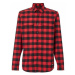 Oakley CHECKERED RIDGE Pánska košeľa, červená, veľkosť