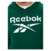 Reebok Mikina Identhlty Big Logo 100076427 Zelená Regular Fit