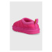 Detské papuče UGG fialová farba