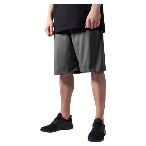 Men's Bball Mesh Shorts - Grey Urban Classics