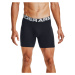 Pánske boxerky UNDER ARMOUR 3 PACK-UA Charged Cotton 6in-BLK