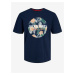 Dark Blue Men's Jack & Jones Chill T-Shirt - Men's