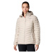 SMOTANOVÁ DÁMSKA PREŠÍVANÁ BUNDA COLUMBIA WESTRIDGE HOODED DOWN JACKET 2051265279