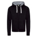 Just Hoods Pánska mikina JH052 Jet Black