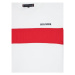 Tommy Hilfiger Tričko Colorblock Embroidery KB0KB09142 Biela Regular Fit