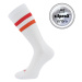 VOXX Retran ponožky biele/červené 1 pár 118881