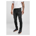 Heavy Destroyed Slim Fit Jeans realblk badly damaged washed