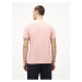 Růžové basic tričko Celio Rebasicv