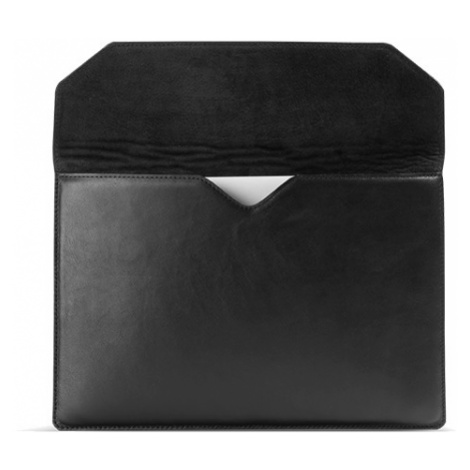 Vasky Meky Black - kožený obal na MacBook, čierny