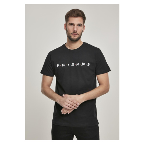 Black T-shirt with friends logo