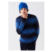 LC Waikiki Crew Neck Long Sleeve Color Block Men's Knitwear Sweater