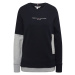 Tommy Jeans Sweatshirt & Sweatjacke  tmavomodrá / sivá melírovaná / červená / biela