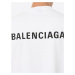 BALENCIAGA Logo White tričko