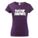 Dámske tričko s potlačou hry Fortnite - ideálne pre hráčky