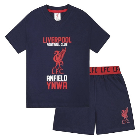 FC Liverpool detské pyžamo SLab navy