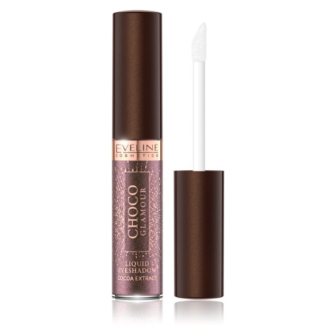 Eveline Cosmetics Choco Glamour tekuté očné tiene odtieň 05