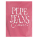 Pepe Jeans Tričko Linda PL505385 Ružová Boxy Fit