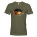 Pánské tričko Medved - tričko pre milovníkov zvierat