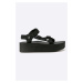 Teva - Sandále Flatform Universal BLK 1008844.BLK-BLK,