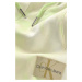 Detské bavlnené tepláky Calvin Klein Jeans zelená farba, vzorované