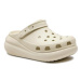 Crocs Šľapky Classic Crush Clog 207521 Béžová