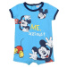 Modré chlapčenské krátke body Mickey Mouse