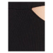 Calvin Klein Jeans Puzdrová sukňa J20J220466 Čierna Slim Fit