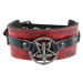 náramok unisex - red - LEATHER & STEEL FASHION - LSF1 58