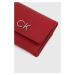 Peňaženka Calvin Klein dámsky, červená farba