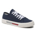 Tommy Jeans Tenisky Low Cut Wmns Canvas EN0EN02085 Tmavomodrá