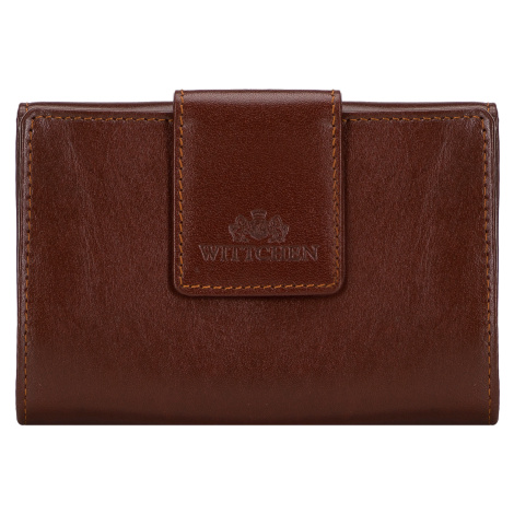 Dámska kožená peňaženka s elegantným patentným gombíkom 14-1-048-L5 Wittchen