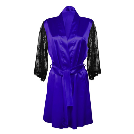 DKaren Housecoat Elizabeth Blue