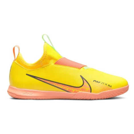 Nike JR ZOOM MERCURIAL VAPOR 15 ACADEMY IC Detská halová obuv, žltá, veľkosť