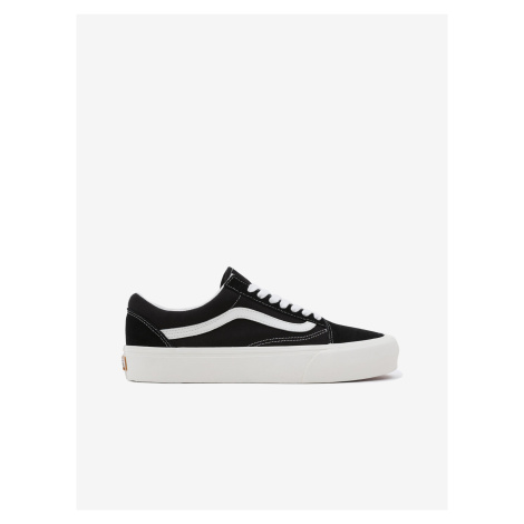 Bielo-čierne semišové tenisky VANS Old Skool VR3