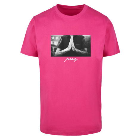 Men's T-shirt Pray pink mister tee