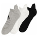 adidas Golf Športové ponožky  sivá / biela / čierna
