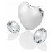 Hot Diamonds Element srdce s čírymi Topaz Anais Apríl EX123