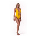 Women's swimsuit Nebbia One-colour monokini 560 yellow S